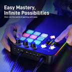 Black Maono G1 Neo Gaming Mixer Sound Card Audio